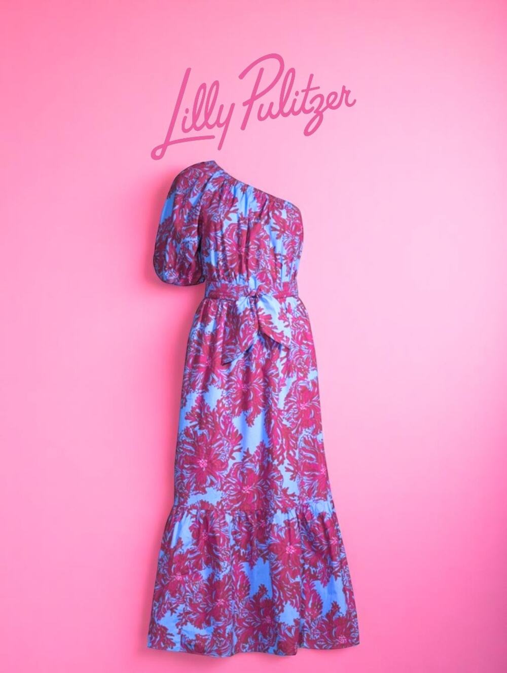 🌊 Lilly Pulitzer Zelalynn Maxi Dress – Sz 4 – EUC “Feel Like A Shellebrity” 🌊
